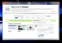 Page d'accueil Firefox 4.0
