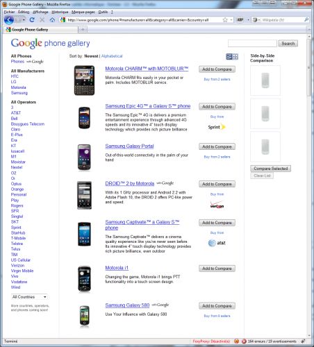 Google Phone Gallery