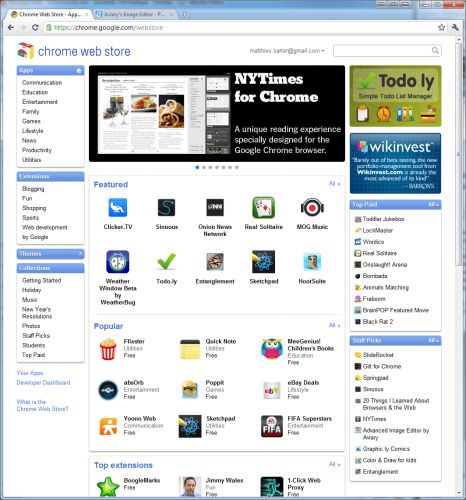 Google Chrome Web Store