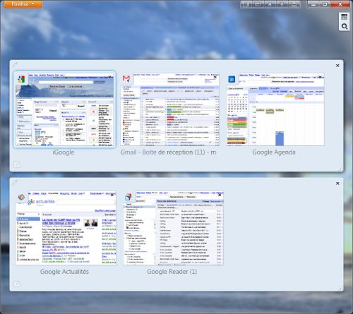 Firefox 4 - Groupes d'onglets