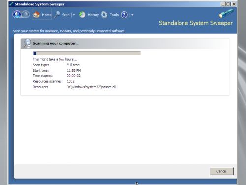 Microsoft Standalone System Sweeper