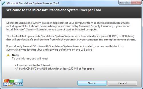 Microsoft Standalone System Sweeper