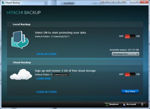 Hitachi Backup