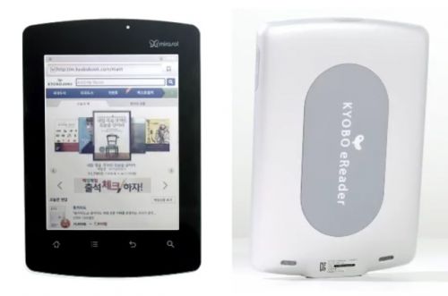 Kyobo eReader avec écran Mirasol