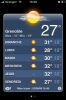 iPhone : Météo