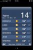 iPhone : Météo