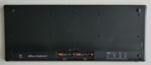 Logitech diNovo : sous le clavier