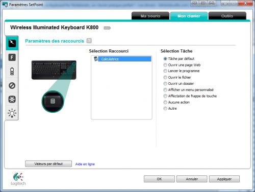 Logitech K800 : drivers 1/5