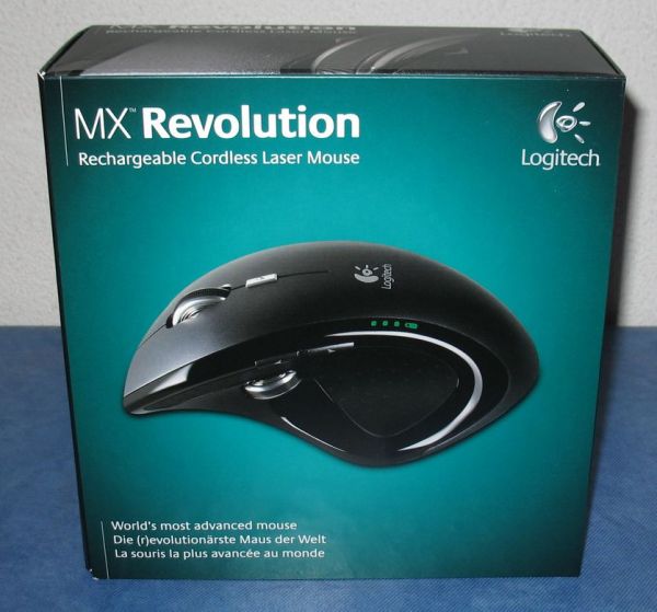 Logitech MX Revolution : la boîte